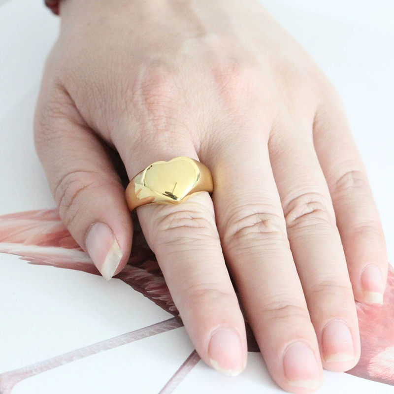 365 Stainless Steel Punk Rock  - Initial Ring Custom ulasan dan harga