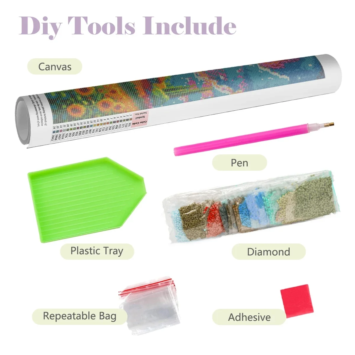 Diamond Painting Kit Maomao Ji - Photo Mosaic Print ulasan dan harga